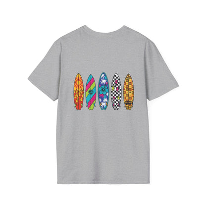 Surfboard row - Unisex Tee