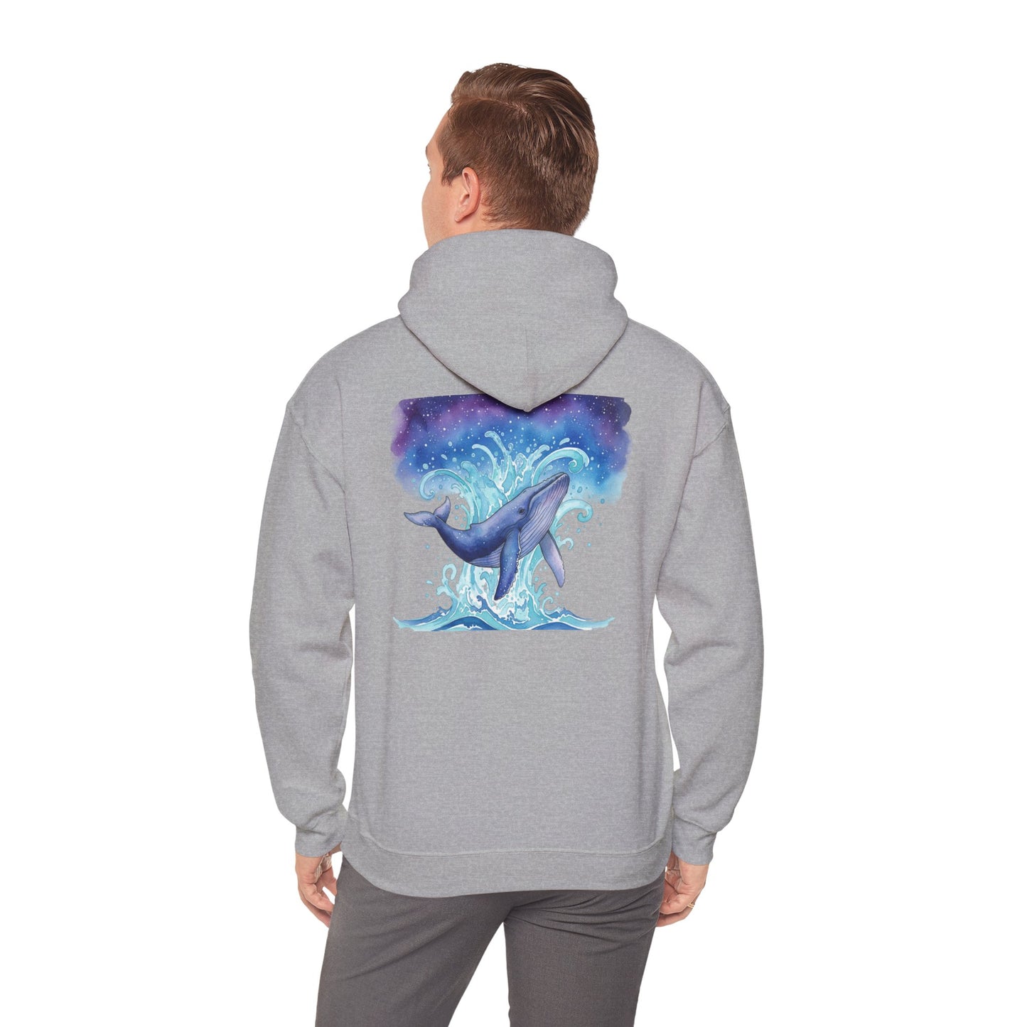 Whale Night Sky - Unisex Hoodie