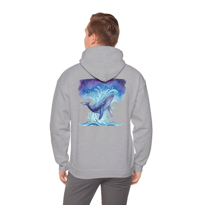 Whale Night Sky - Unisex Hoodie