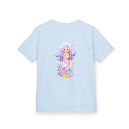 Cute Purple Mermaid - Kids Tee