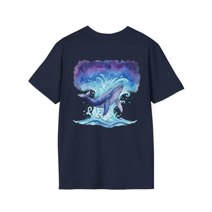 Whale Night Sky - Unisex Tee