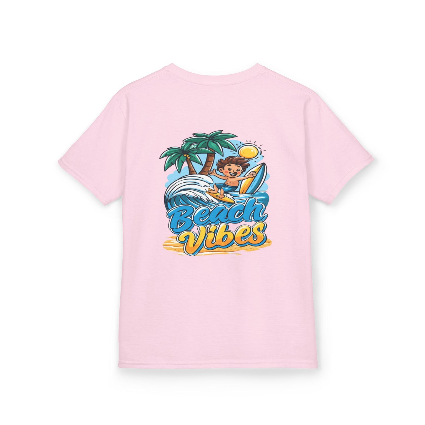 "Beach Vibes" Surfing - Kids Tee