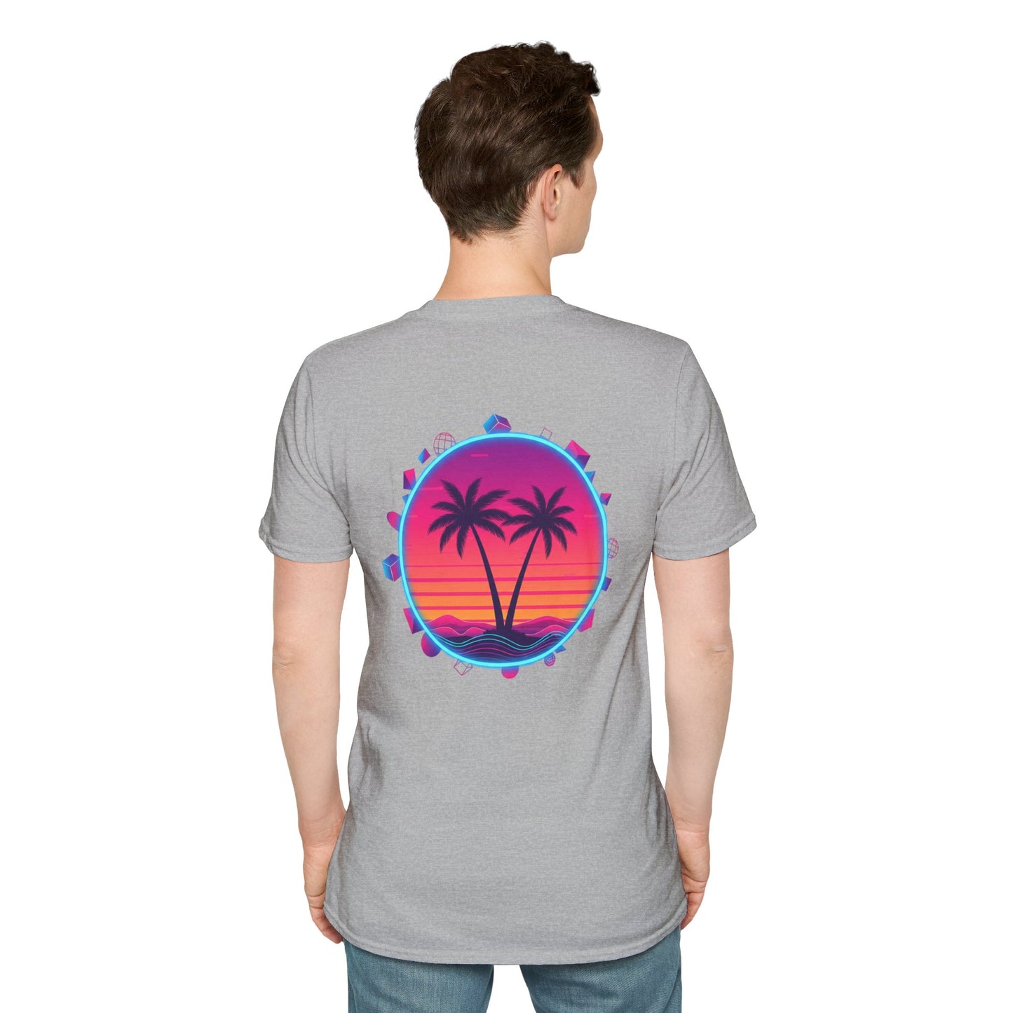 Sunset Palm - Unisex Tee