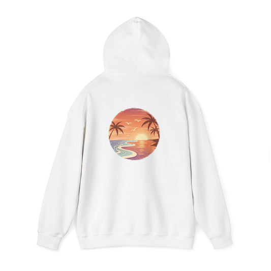 Tropical Sunset Beach - Unisex Hoodie