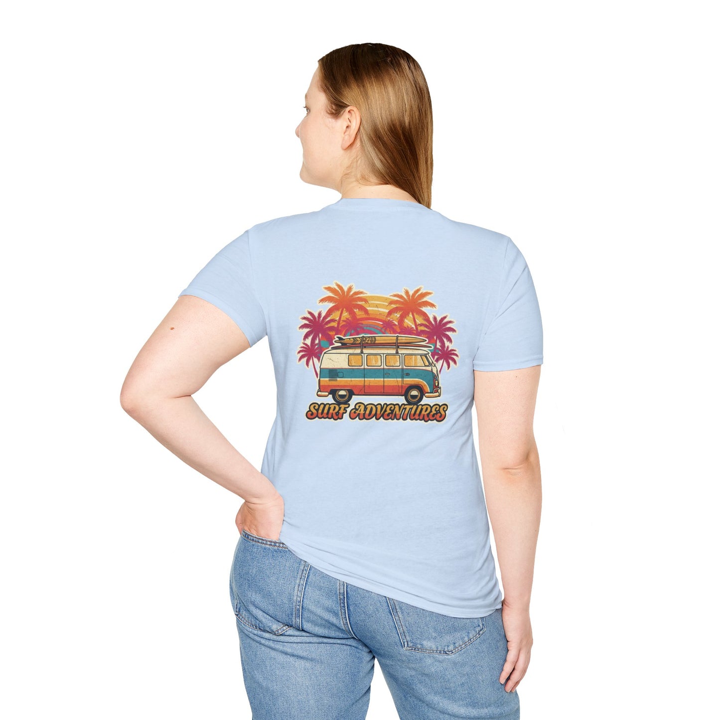 Surf Adventures Camper - Unisex Tee