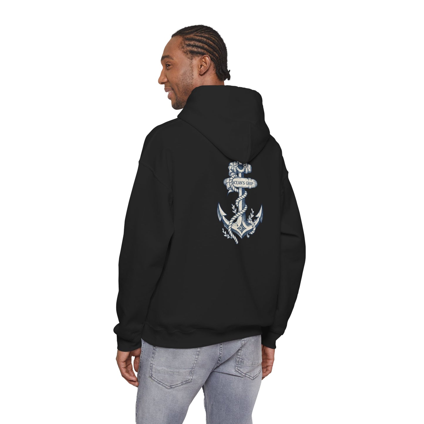 Oceans Grip Anchor - Unisex Hoodie