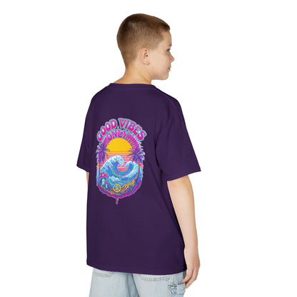 "Good Vibes" Psychedelic Hippy - Kids Tee