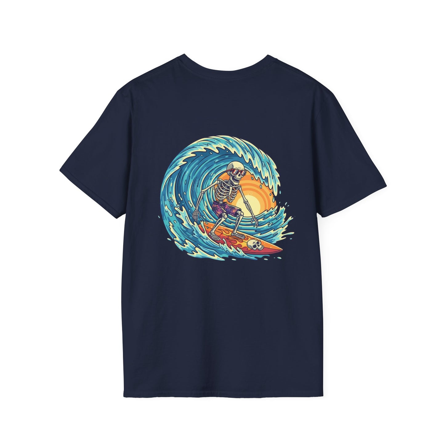 Skeletal Surfer - Unisex Tee