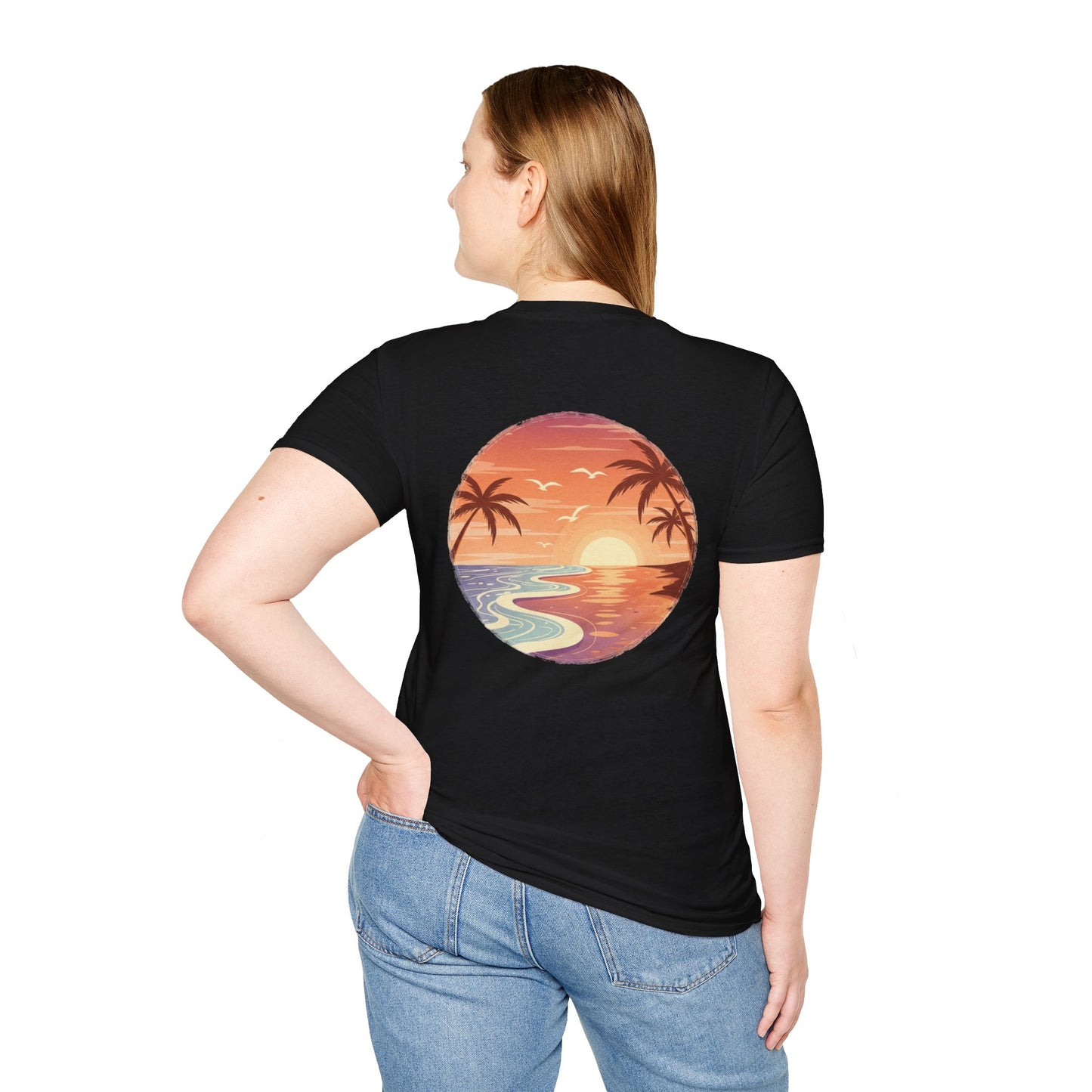Sunset Seashore - Unisex Tee