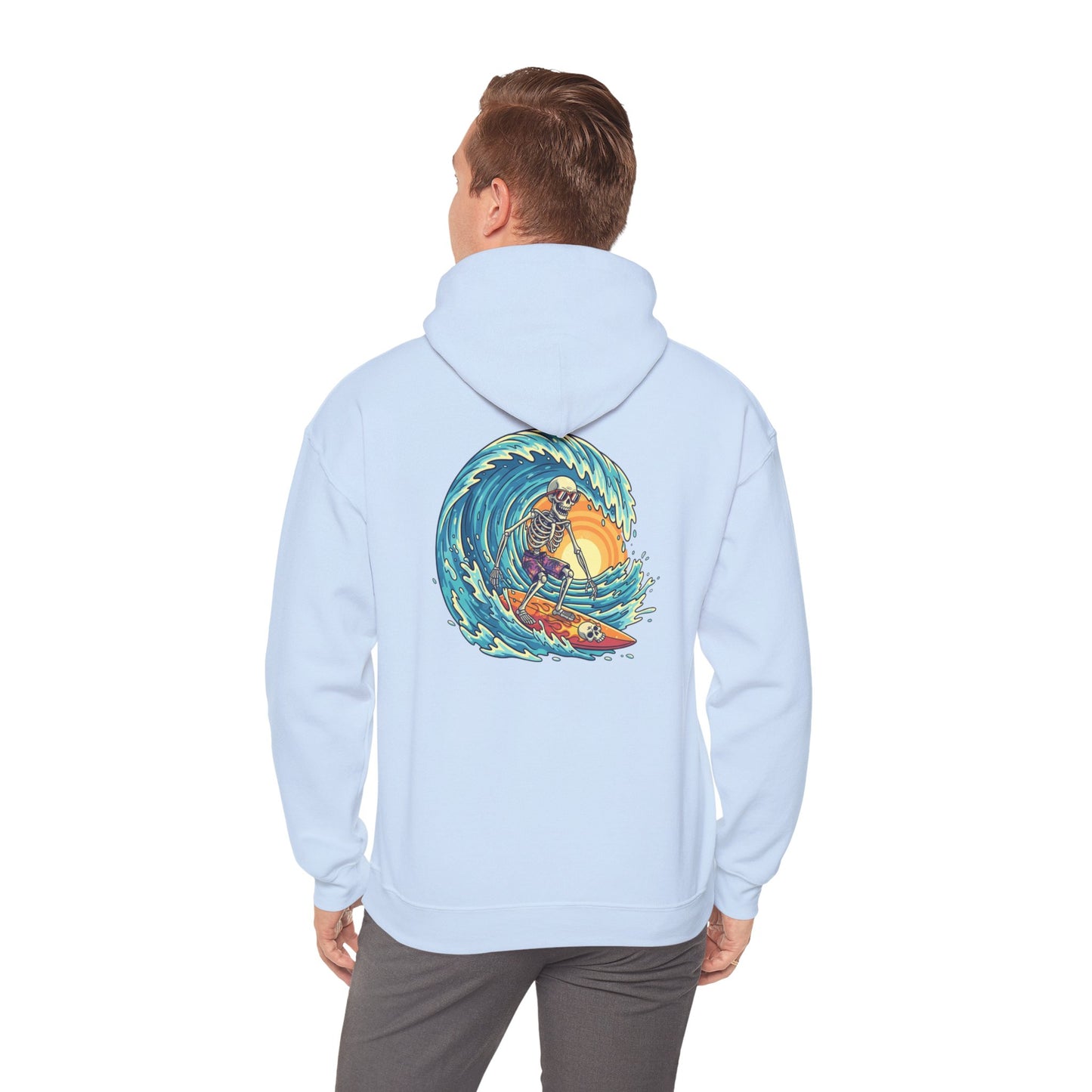 Surfing Skeleton - Unisex Hoodie