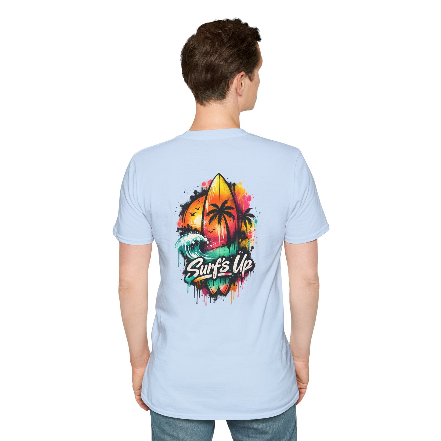 Surf's Up Spray Paint - Unisex Tee