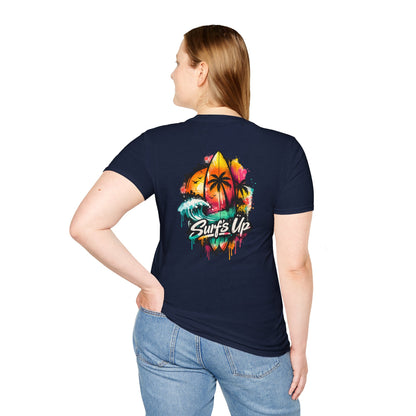 Surf's Up Spray Paint - Unisex Tee