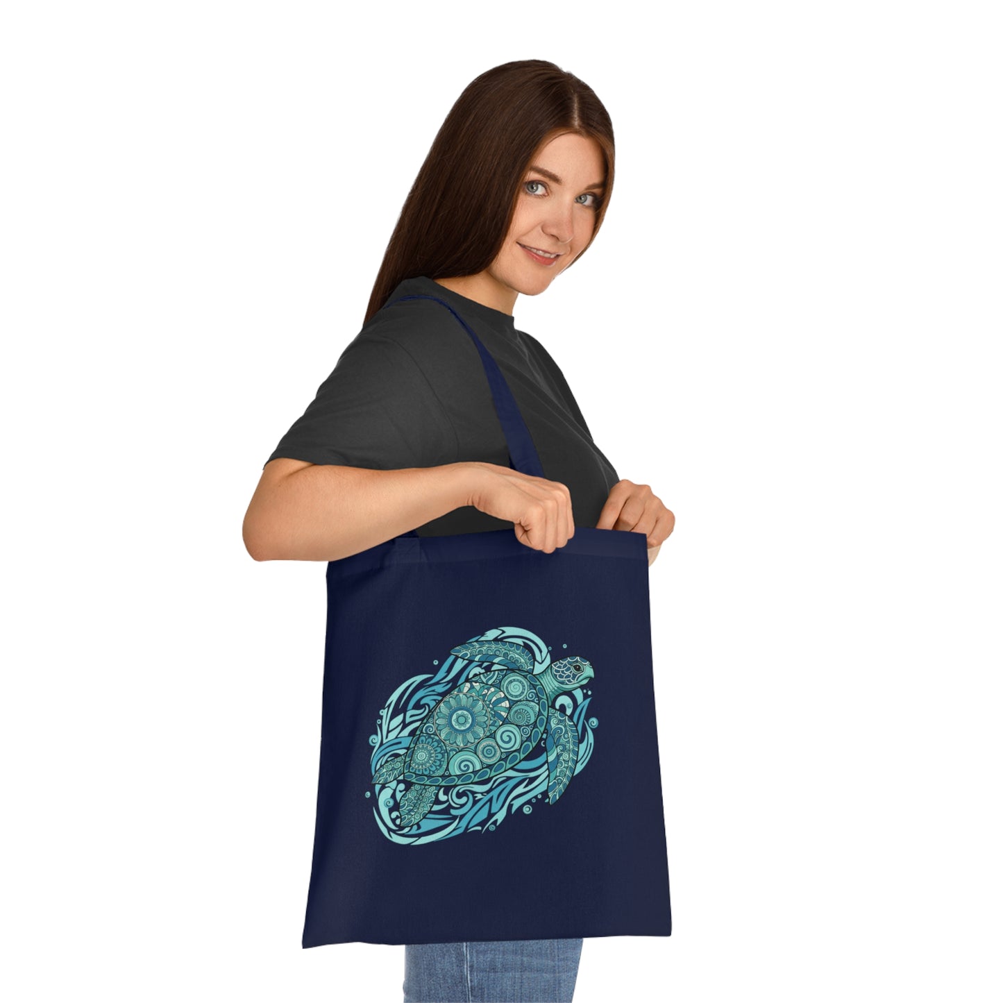 Sea Turtle - Cotton Tote Bag