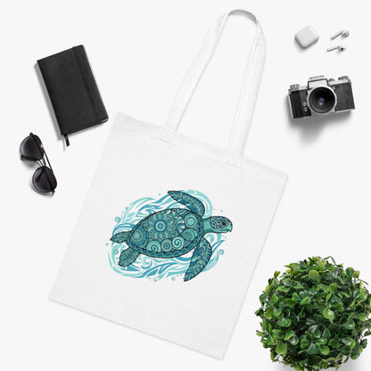Sea Turtle - Cotton Tote Bag
