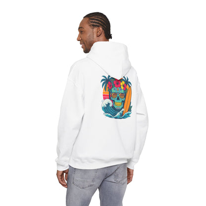 Candy skull surfer Unisex Hoodie