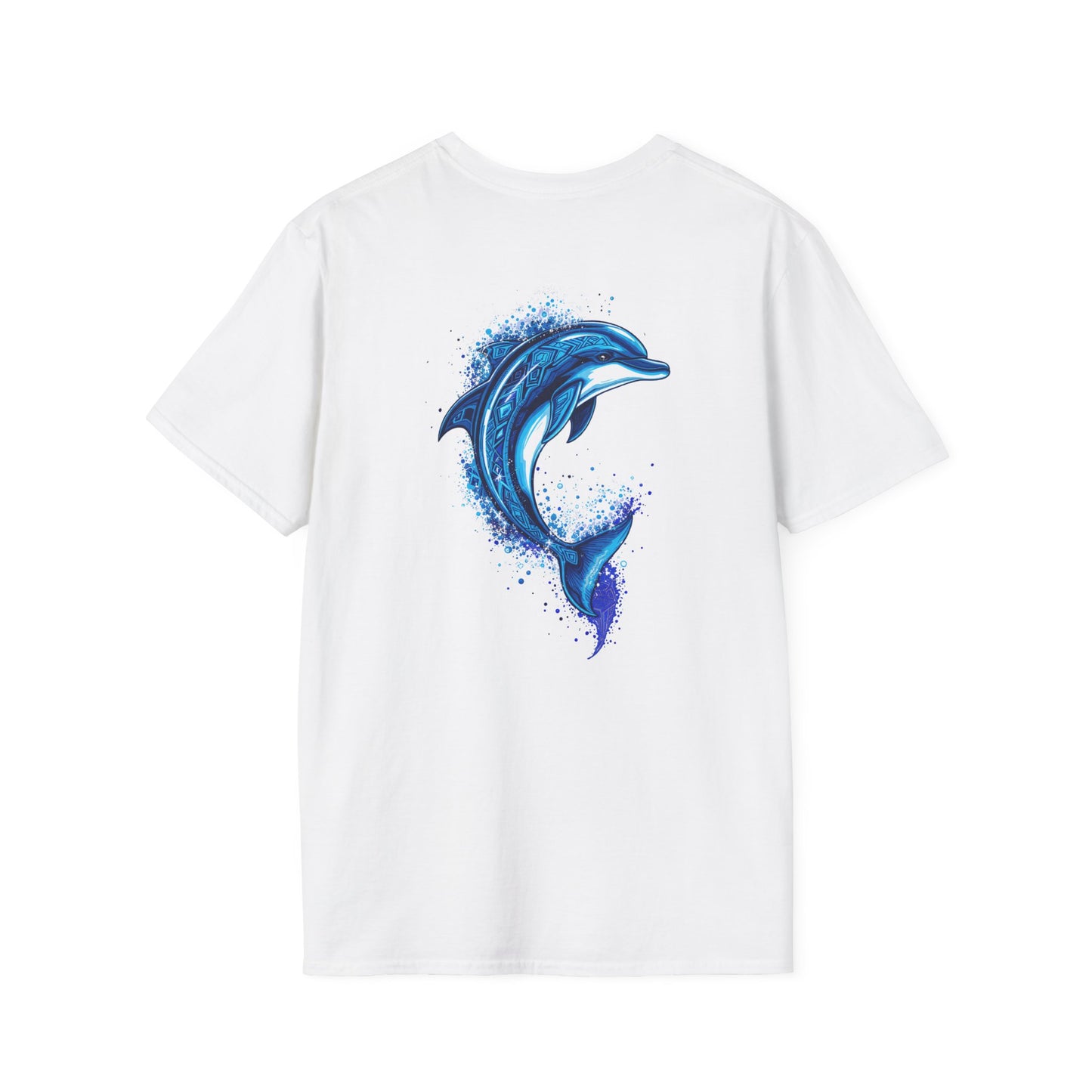 Tribal Dolphin White Edition - Unisex Tee