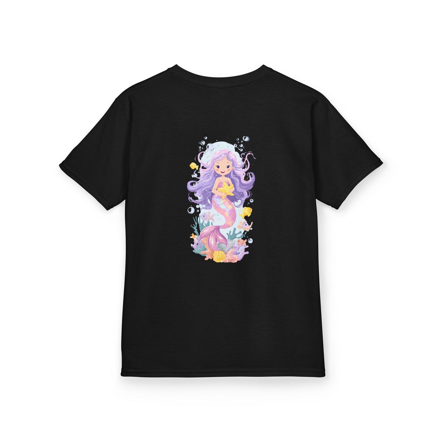 Cute Purple Mermaid - Kids Tee