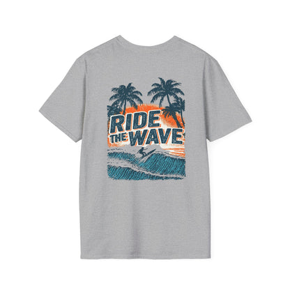 Ride The Wave Retro - Unisex Tee