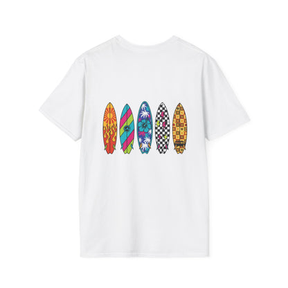 Surfboard row - Unisex Tee