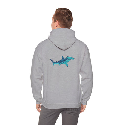 Geometric Hammerhead - Unisex Hoodie