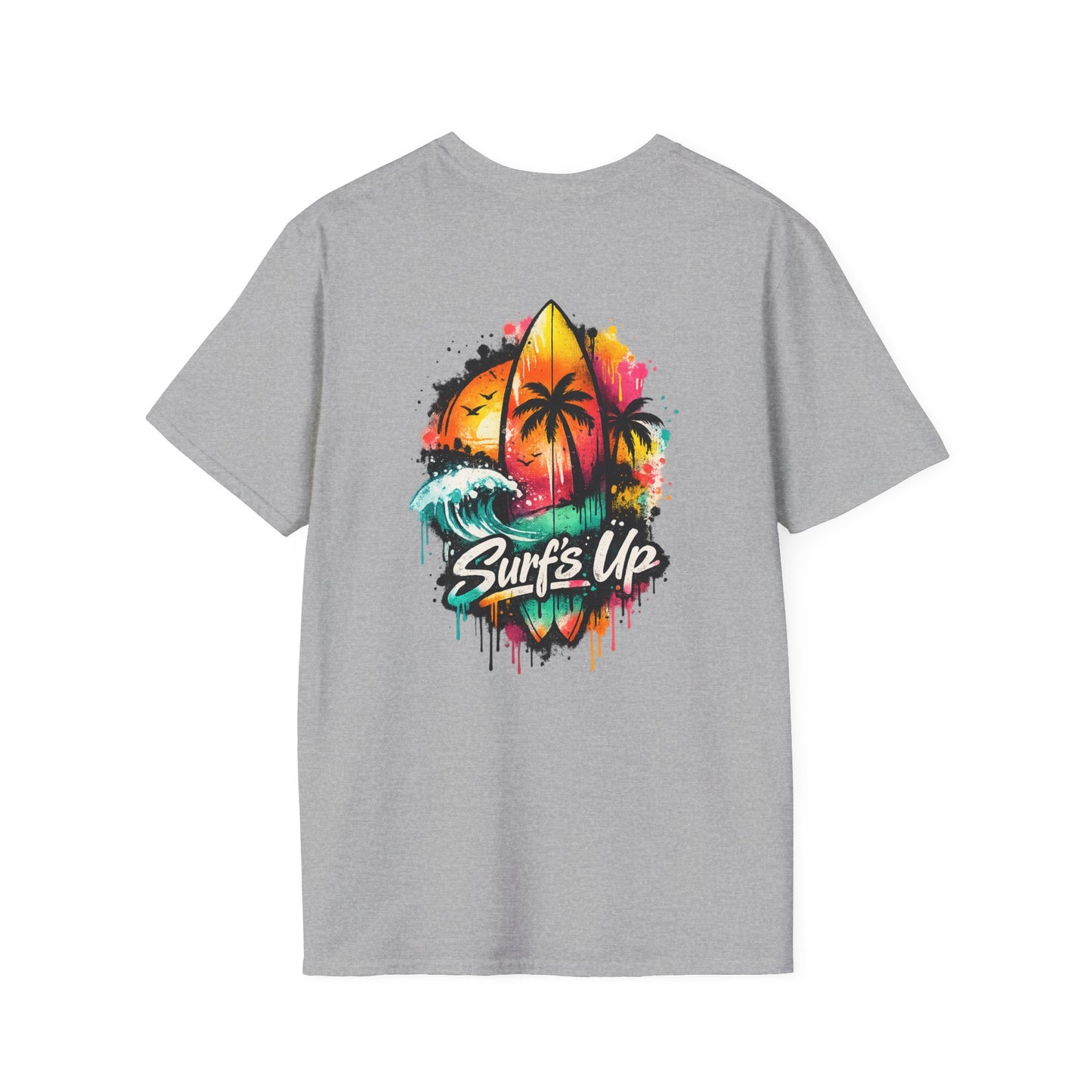 Surf's Up Spray Paint - Unisex Tee