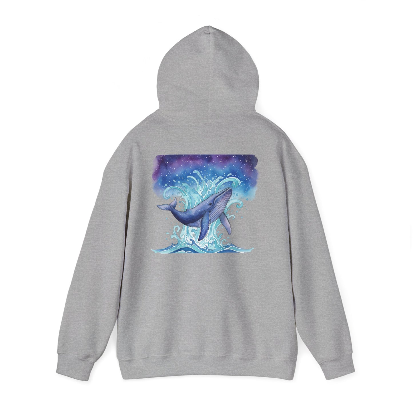 Whale Night Sky - Unisex Hoodie