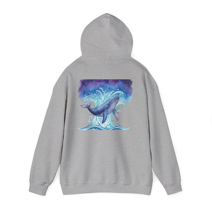 Whale Night Sky - Unisex Hoodie