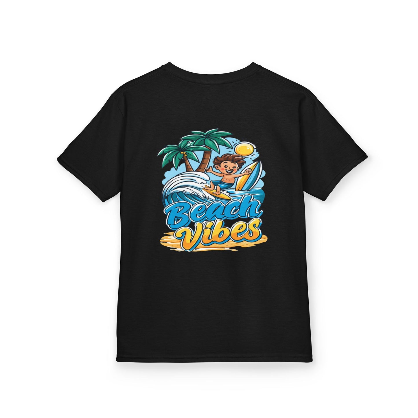 "Beach Vibes" Surfing - Kids Tee