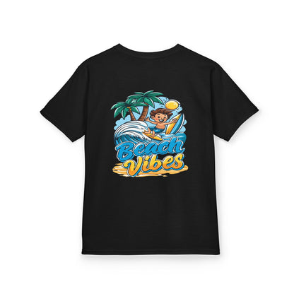 "Beach Vibes" Surfing - Kids Tee