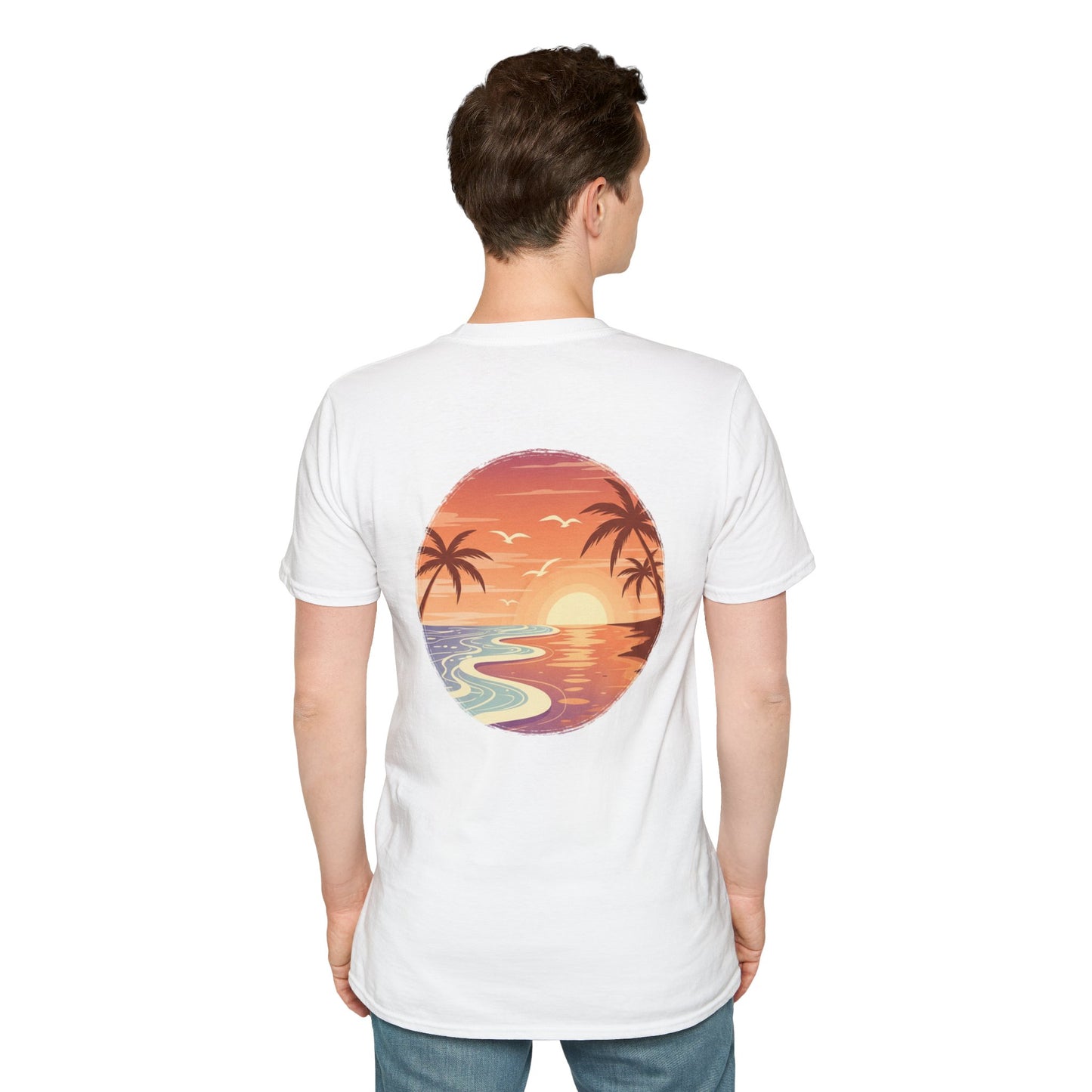 Sunset Seashore - Unisex Tee