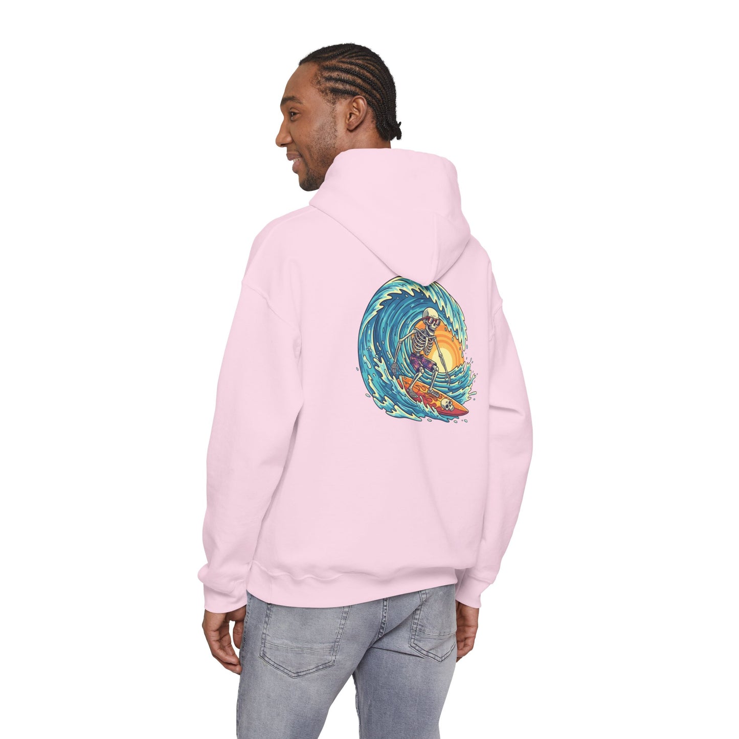 Surfing Skeleton - Unisex Hoodie