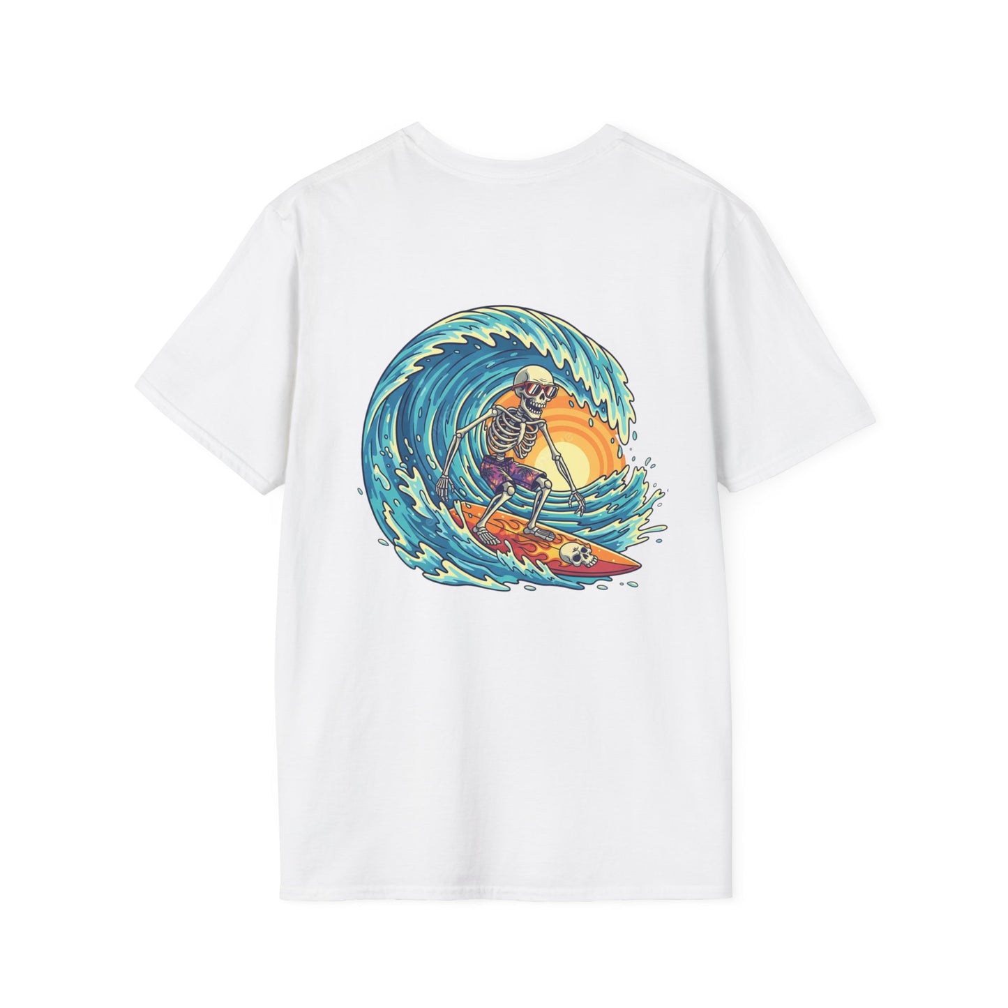 Skeletal Surfer - Unisex Tee
