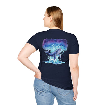 Whale Night Sky - Unisex Tee