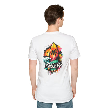 Surf's Up Spray Paint - Unisex Tee