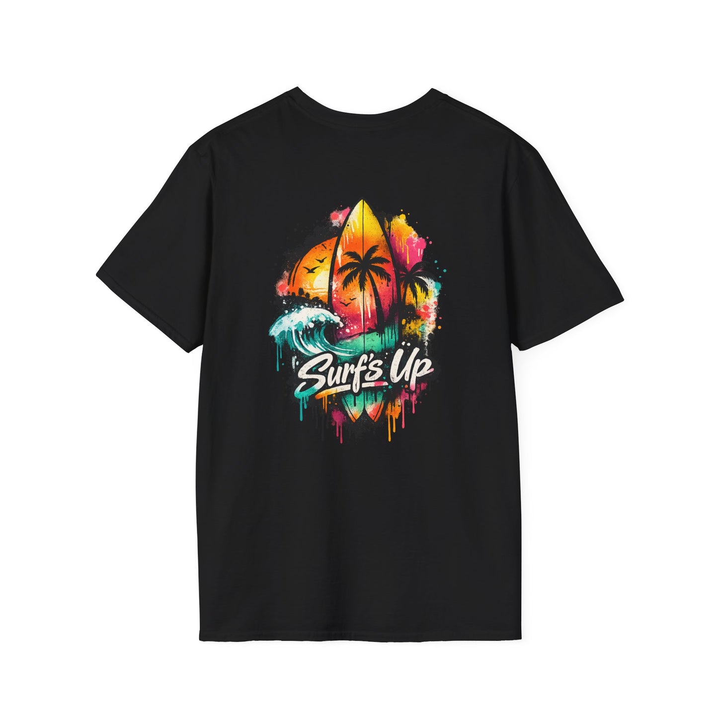 Surf's Up Spray Paint - Unisex Tee