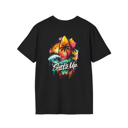 Surf's Up Spray Paint - Unisex Tee