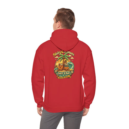 Hairy Coconuts Retro Surf Club Unisex Hoodie