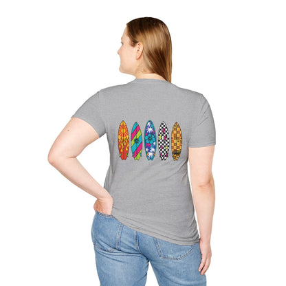 Surfboard row - Unisex Tee