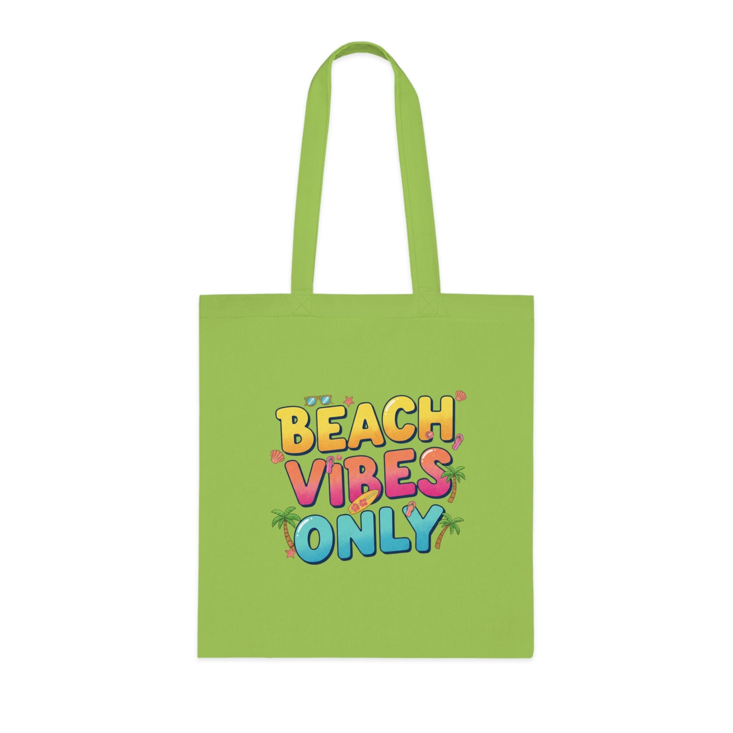 Beach Vibes Only - Cotton Tote Bag
