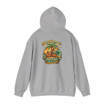 Hairy Coconuts Retro Surf Club Unisex Hoodie