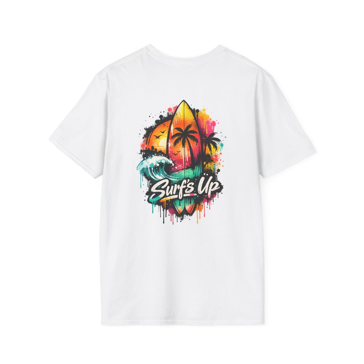 Surf's Up Spray Paint - Unisex Tee
