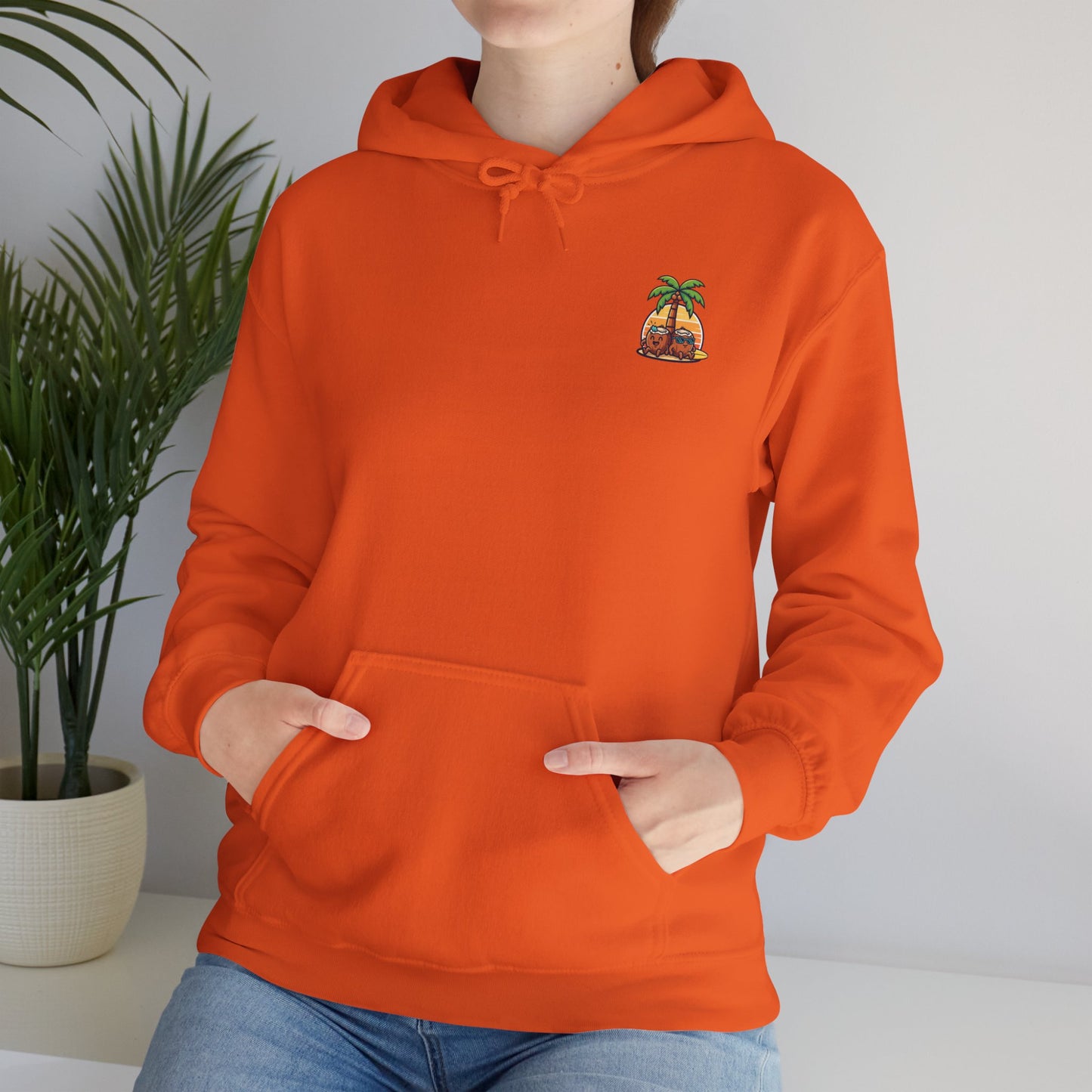 Surfing Coconut - Unisex Hoodie