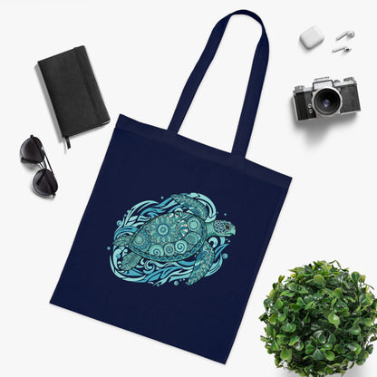 Sea Turtle - Cotton Tote Bag
