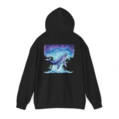Whale Night Sky - Unisex Hoodie