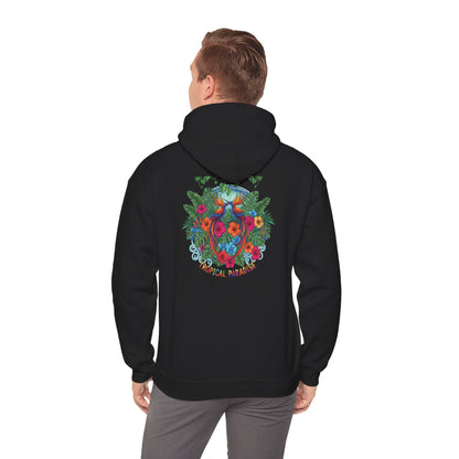 Tropical Paradise Floral - Unisex Hoodie