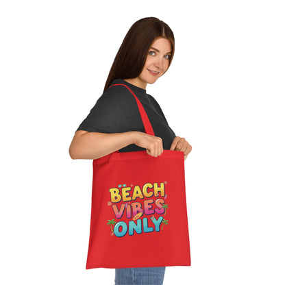 Beach Vibes Only - Cotton Tote Bag
