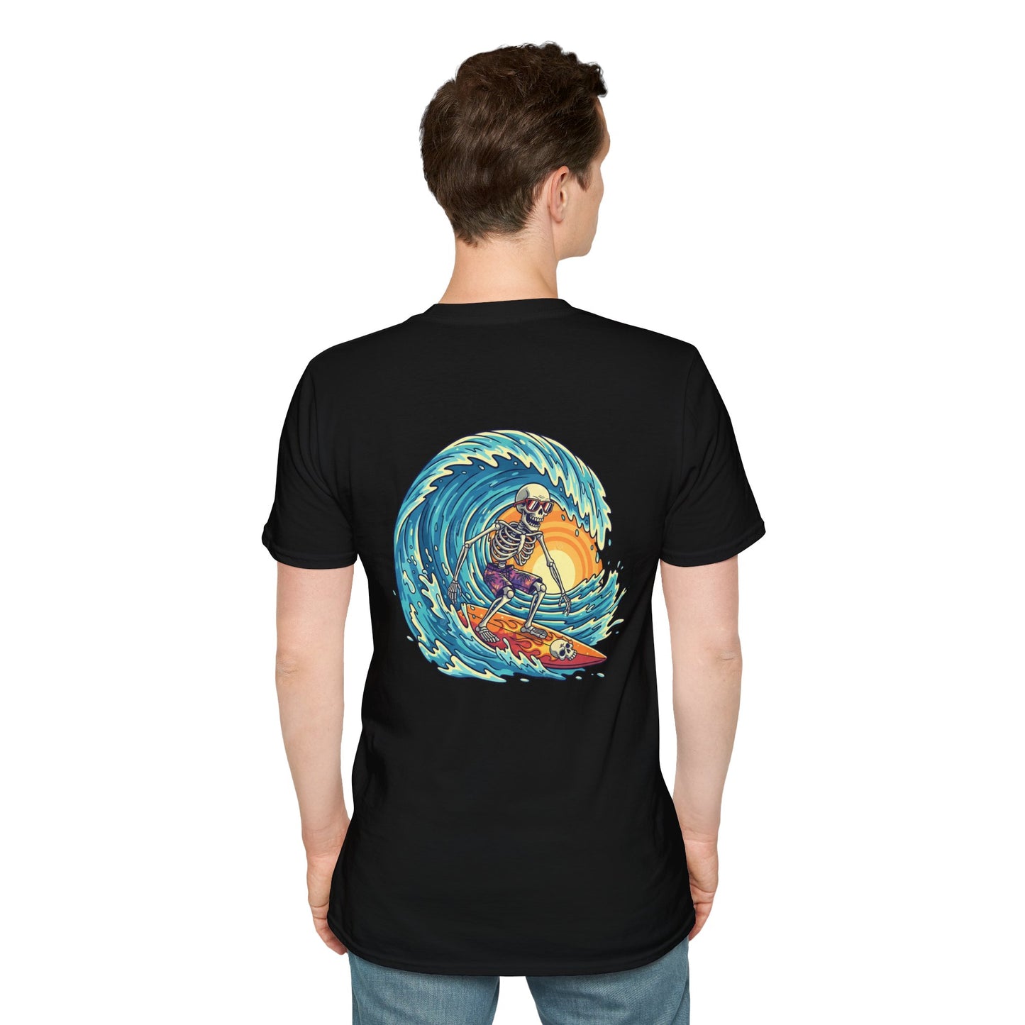 Skeletal Surfer - Unisex Tee