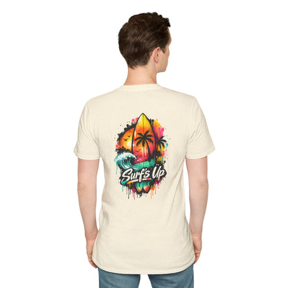 Surf's Up Spray Paint - Unisex Tee