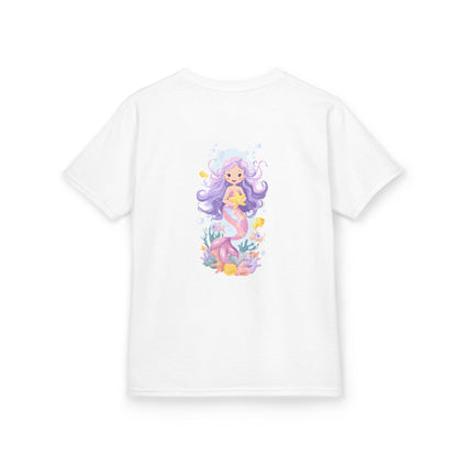 Cute Purple Mermaid - Kids Tee