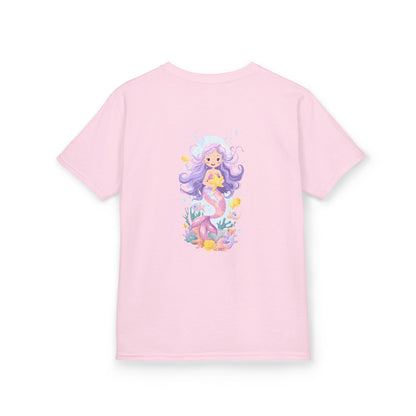 Cute Purple Mermaid - Kids Tee